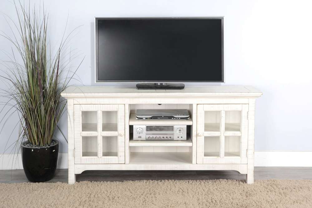 Sunny Designs - Marina -  Beach Pebble TV Console - 3655WS veiw 4