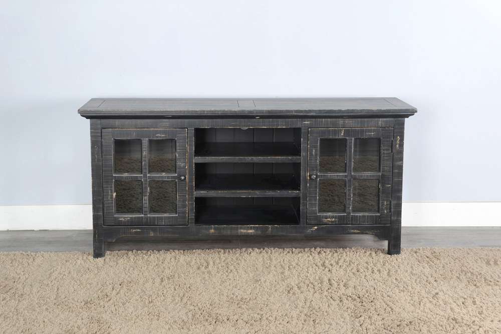Sunny Designs - Marina -  Black Sand TV Console - 3655BS veiw 2