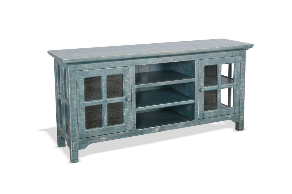 Sunny Designs - Marina -  Sea Grass TV Console - 3655SG veiw 1