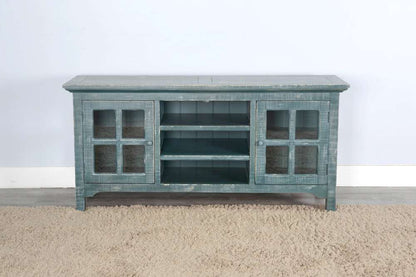 Sunny Designs - Marina -  Sea Grass TV Console - 3655SG veiw 2