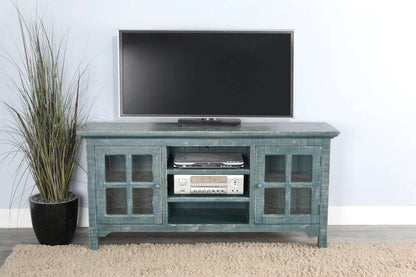 Sunny Designs - Marina -  Sea Grass TV Console - 3655SG veiw 4