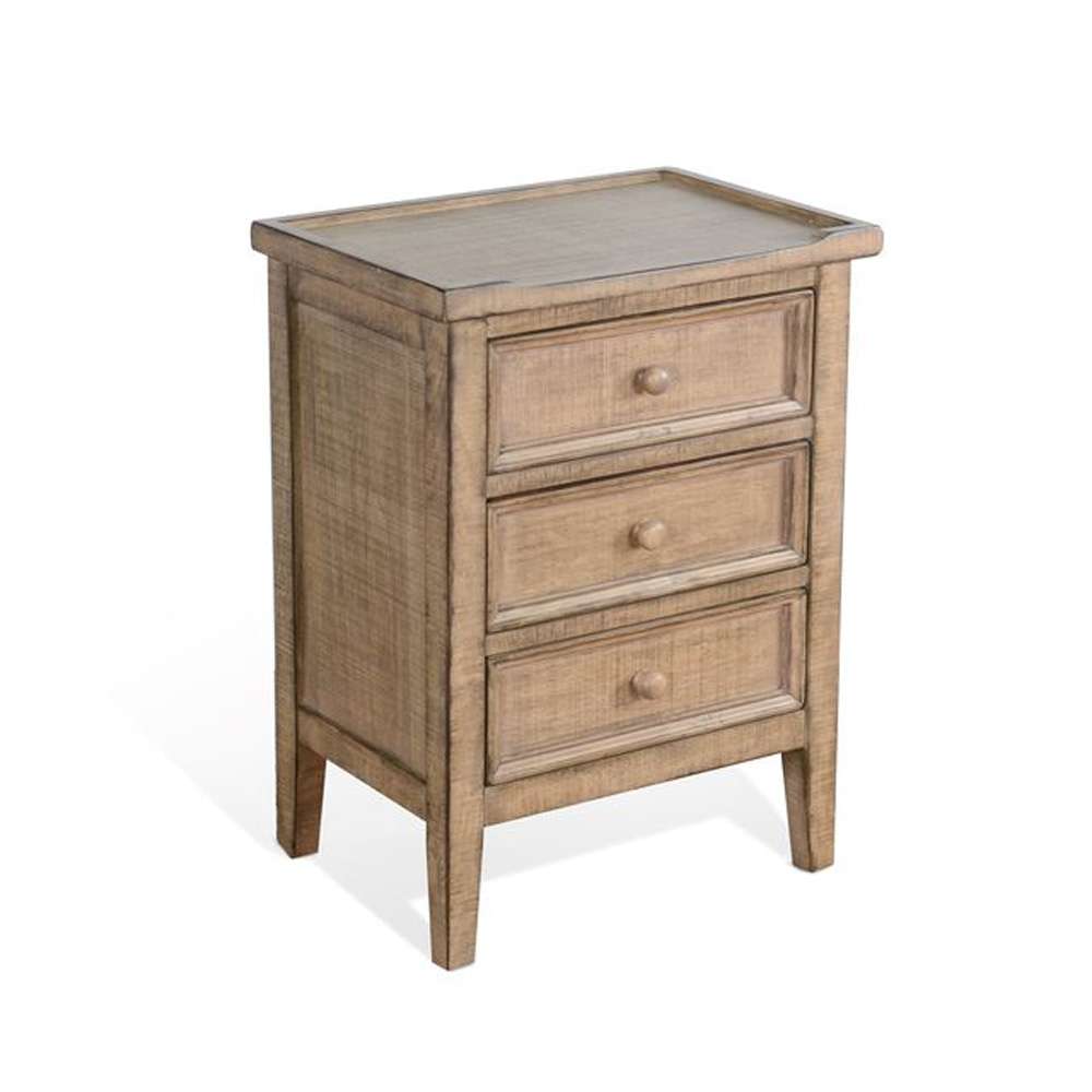 Sunny Designs - Marina -  Beach Pebble End Table - 2080BP veiw 1