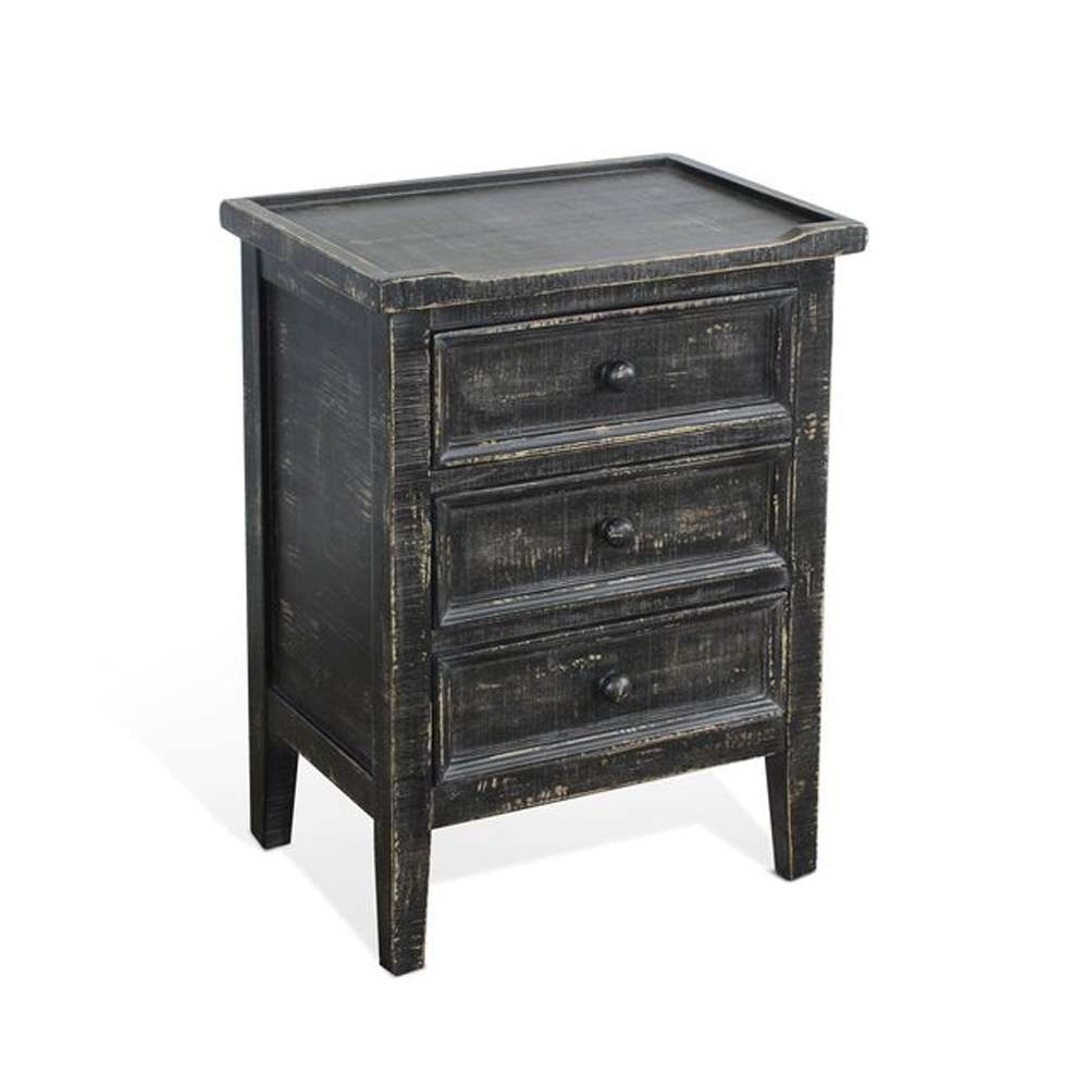 Sunny Designs - Marina -  Black Sand End Table - 2080BS veiw 1