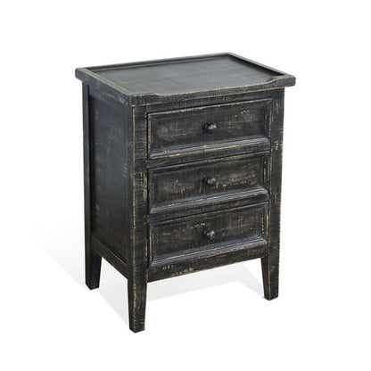 Sunny Designs - Marina -  Black Sand End Table - 2080BS veiw 1