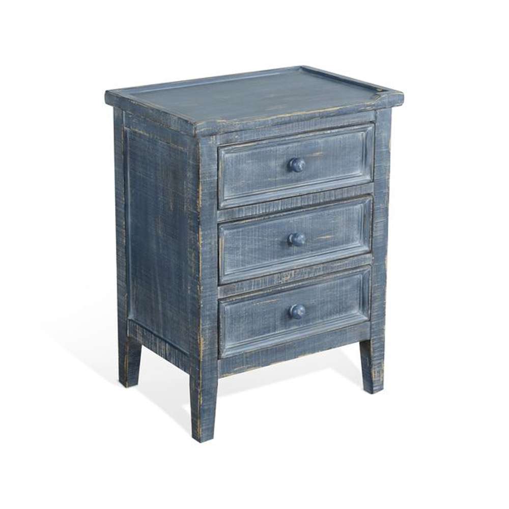 Sunny Designs - Marina -  Ocean Blue End Table - 2080OB veiw 1