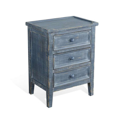 Sunny Designs - Marina -  Ocean Blue End Table - 2080OB veiw 1