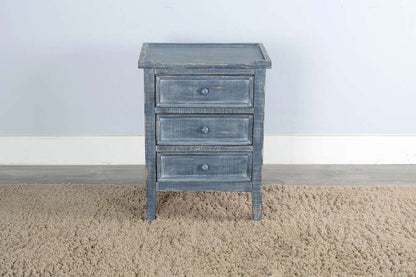 Sunny Designs - Marina -  Ocean Blue End Table - 2080OB veiw 2