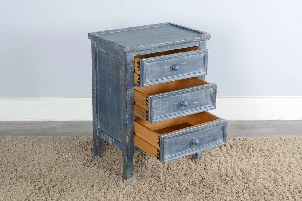 Sunny Designs - Marina -  Ocean Blue End Table - 2080OB veiw 3
