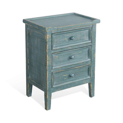 Sunny Designs - Marina -  Marina End Table with Drawers - 2080SG veiw 1
