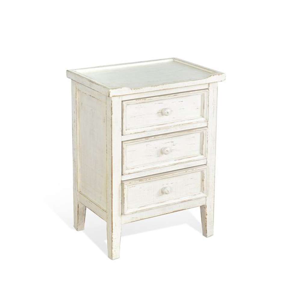 Sunny Designs - Marina -  White Sand End Table - 2080WS veiw 1