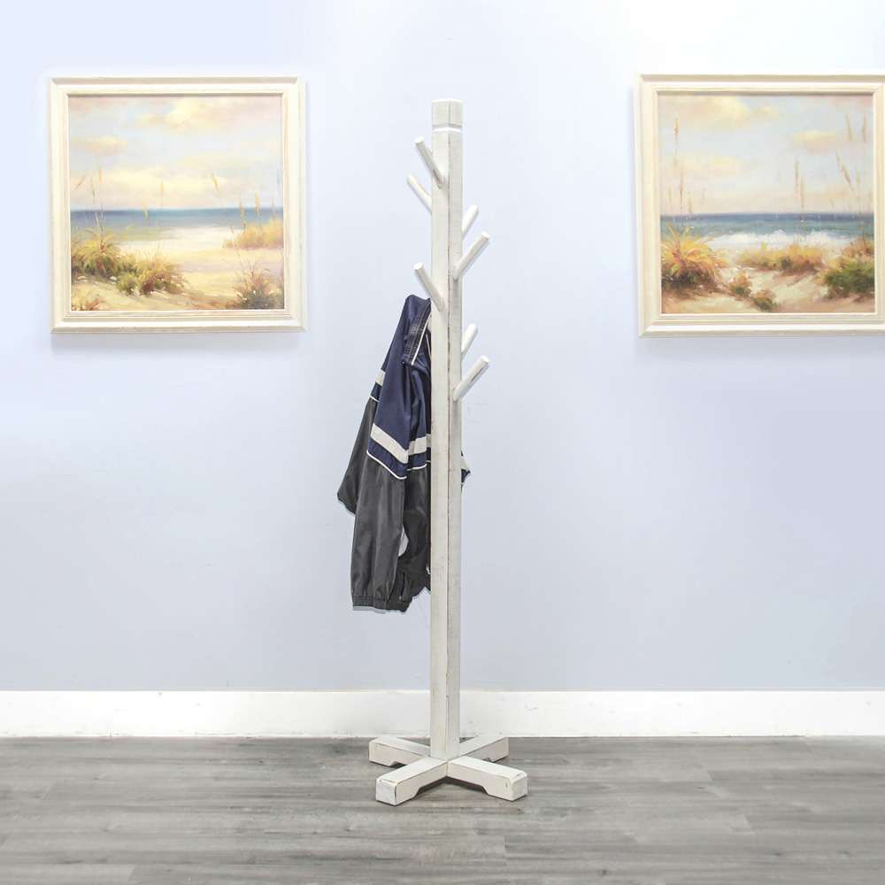 Sunny Designs - Marina -  Traditional Solid Wood Hat Rack with 8-Prong Hooks - 2113WS veiw 4