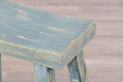 Sunny Designs - Marina -  Sea Grass Bar Saddle Seat Stool, Wood Seat (Set of 2) - 1768SG-30 veiw 6