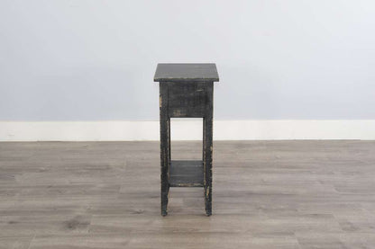 Sunny Designs - Marina -  Black Sand Chair Side Table - 2077BS veiw 5