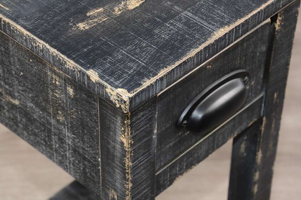 Sunny Designs - Marina -  Black Sand Chair Side Table - 2077BS veiw 6