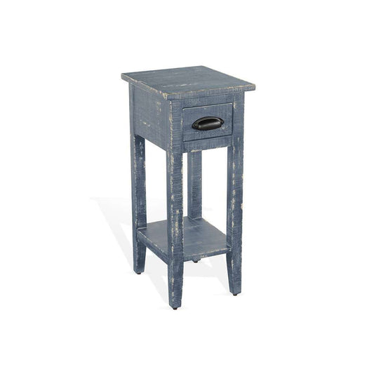 Sunny Designs - Marina -  Ocean Blue Chair Side Table - 2077OB veiw 1