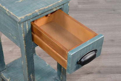 Sunny Designs - Marina -  Sea Grass Chair Side Table - 2077SG veiw 6