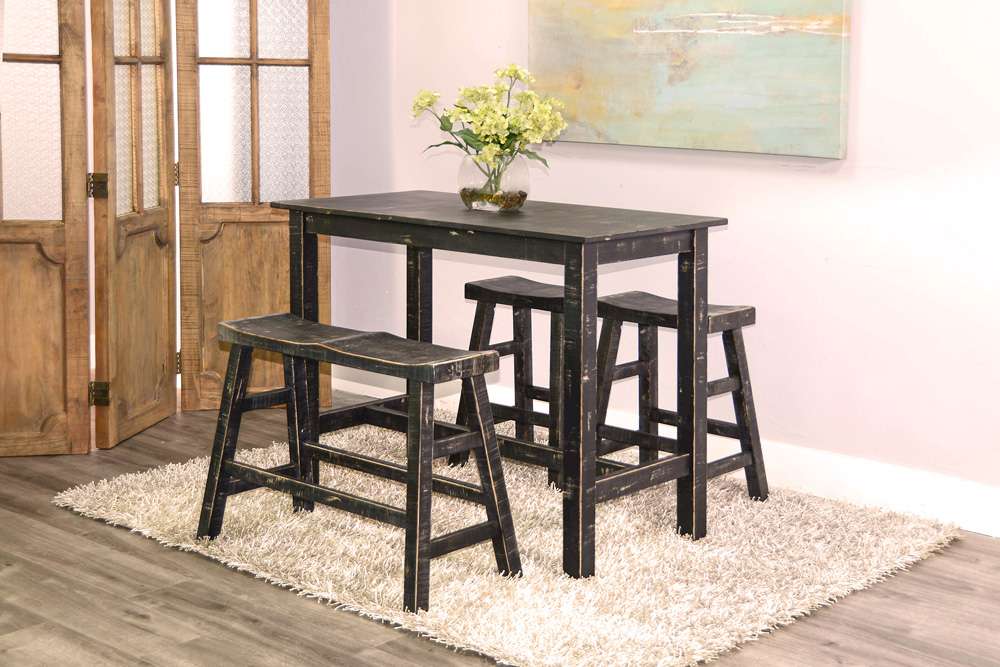 Sunny Designs - Marina -  Black Sand Counter Table - 1172BS-36 veiw 7