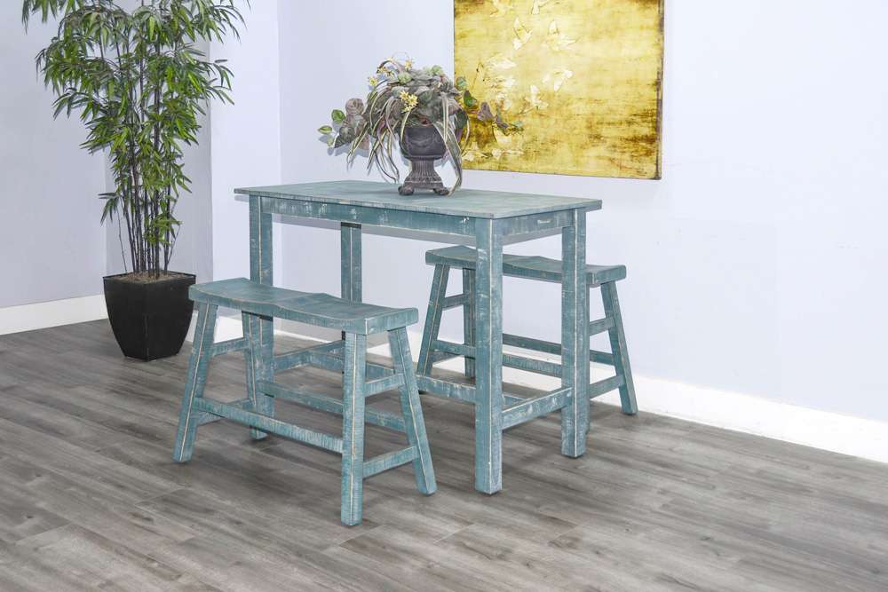 Sunny Designs - Marina -  Sea Grass Counter Table - 1172SG-36 veiw 5