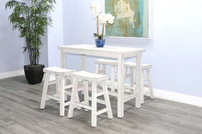 Sunny Designs - Marina -  White Sand Counter Table - 1172WS-36 veiw 6