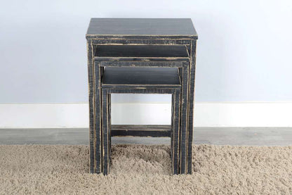 Sunny Designs - Marina -  Black Sand Nesting Table - 2087BS veiw 2