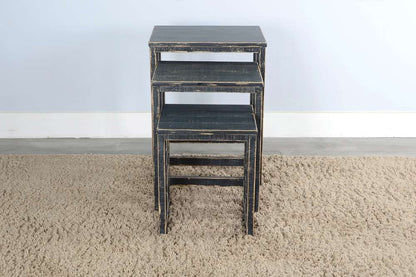 Sunny Designs - Marina -  Black Sand Nesting Table - 2087BS veiw 4