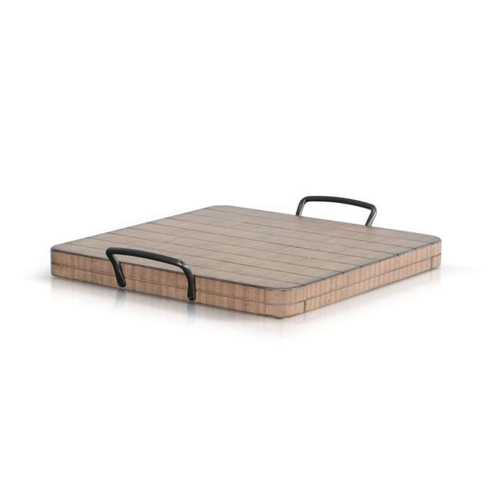 Sunny Designs - Marina -  Beach Pebble Ottoman Tray - 2098BP veiw 1