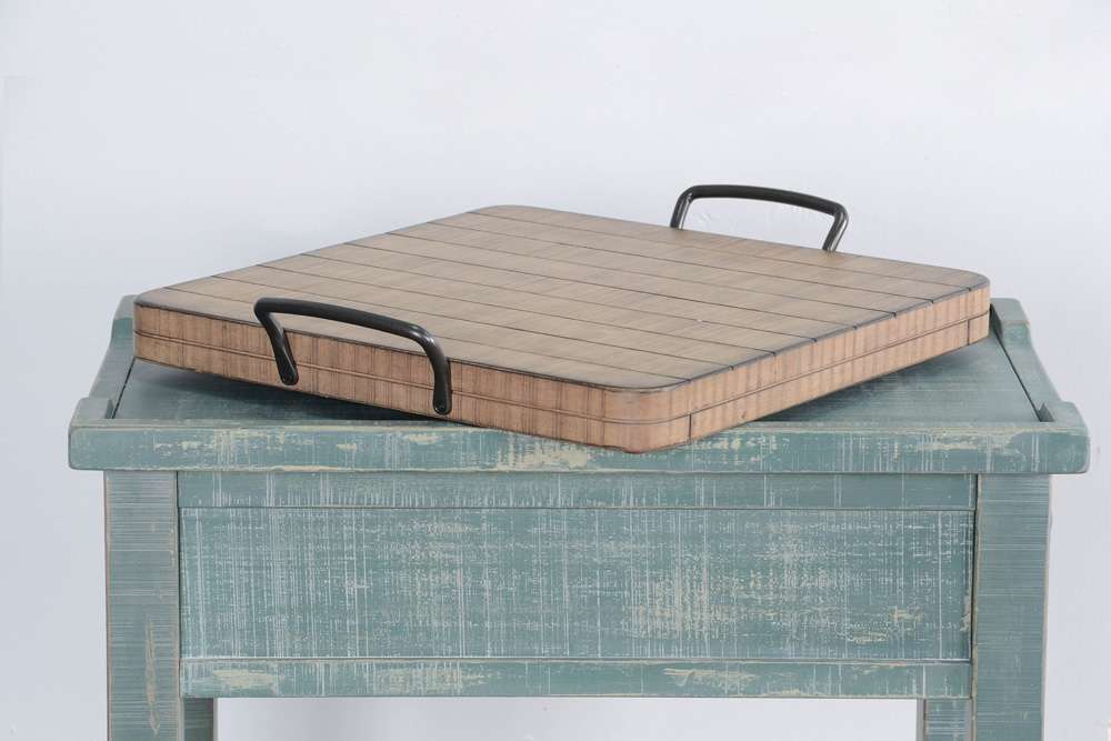 Sunny Designs - Marina -  Beach Pebble Ottoman Tray - 2098BP veiw 2