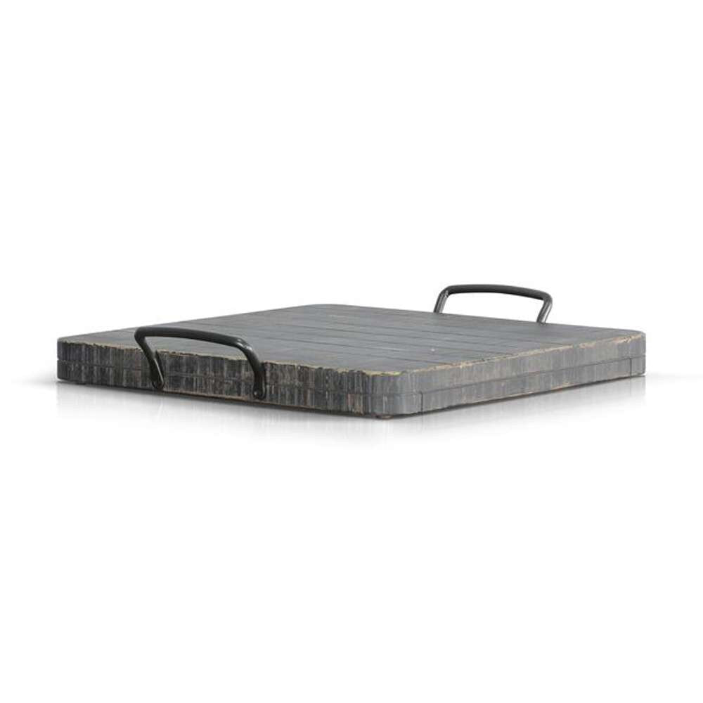 Sunny Designs - Marina -  Black Sand Ottoman Tray - 2098BS veiw 1