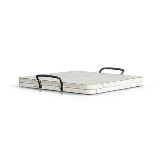 Sunny Designs - Marina -  White Sand Ottoman Tray - 2098WS veiw 1