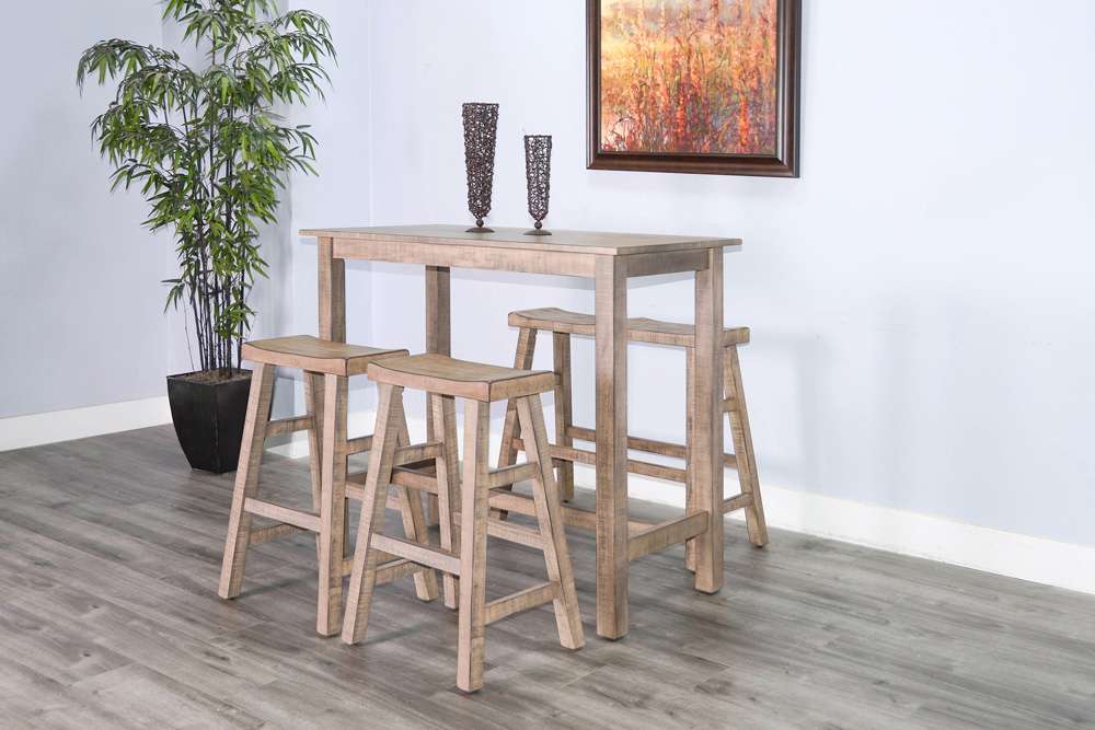 Sunny Designs - Marina -  Beach Pebble Pub Table - 1172BP-42 veiw 7
