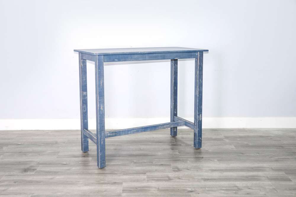 Sunny Designs - Marina -  Ocean Blue Pub Table - 1172OB-42 veiw 3