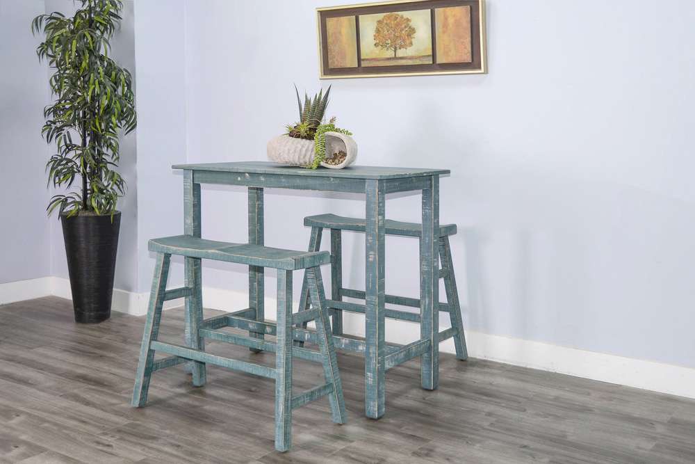 Sunny Designs - Marina -  Sea Grass Pub Table - 1172SG-42 veiw 7