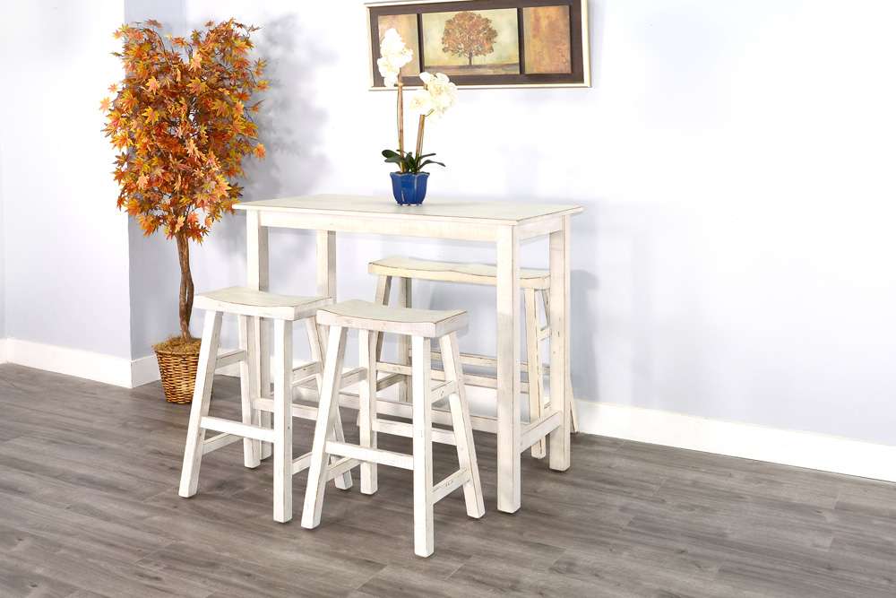 Sunny Designs - Marina -  White Sand Pub Table - 1172WS-42 veiw 5