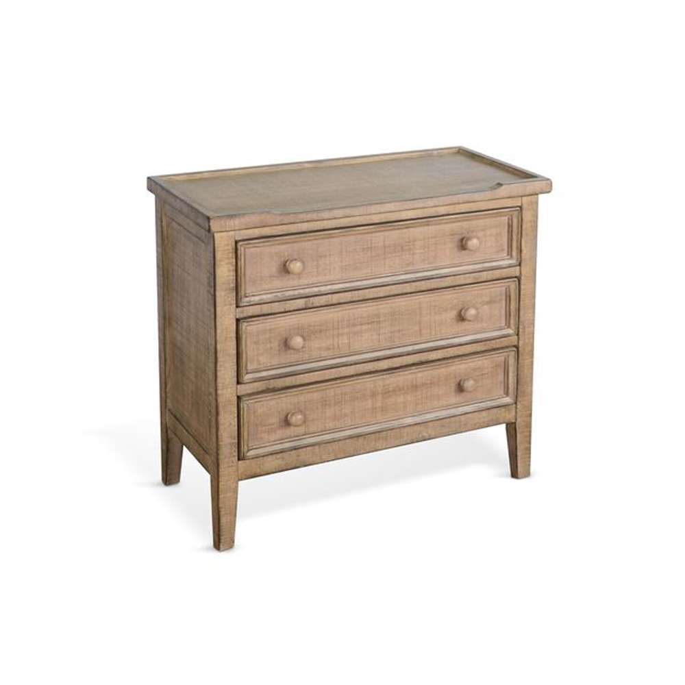 Sunny Designs - Marina -  Beach Pebble Side Chest - 2081BP veiw 1