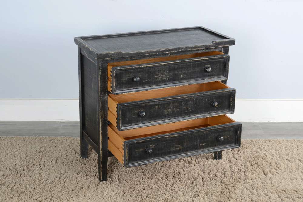 Sunny Designs - Marina -  Black Sand Side Chest - 2081BS veiw 3
