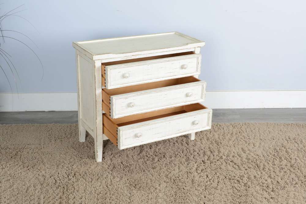 Sunny Designs - Marina -  White Sand Side Chest - 2081WS veiw 3
