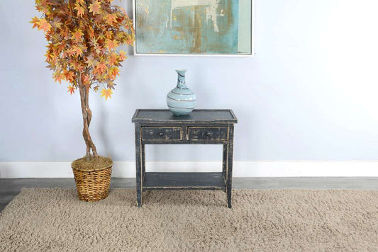 Sunny Designs - Marina -  Black Sand Side Table - 2091BS veiw 2