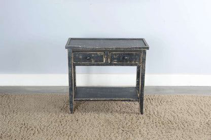 Sunny Designs - Marina -  Black Sand Side Table - 2091BS veiw 3