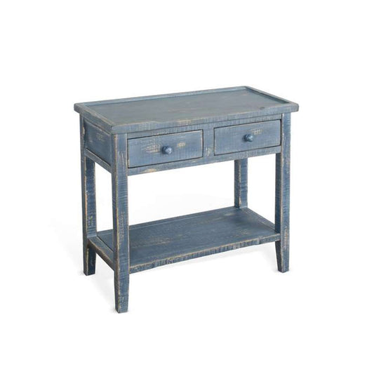 Sunny Designs - Marina -  Ocean Blue Side Table - 2091OB veiw 1