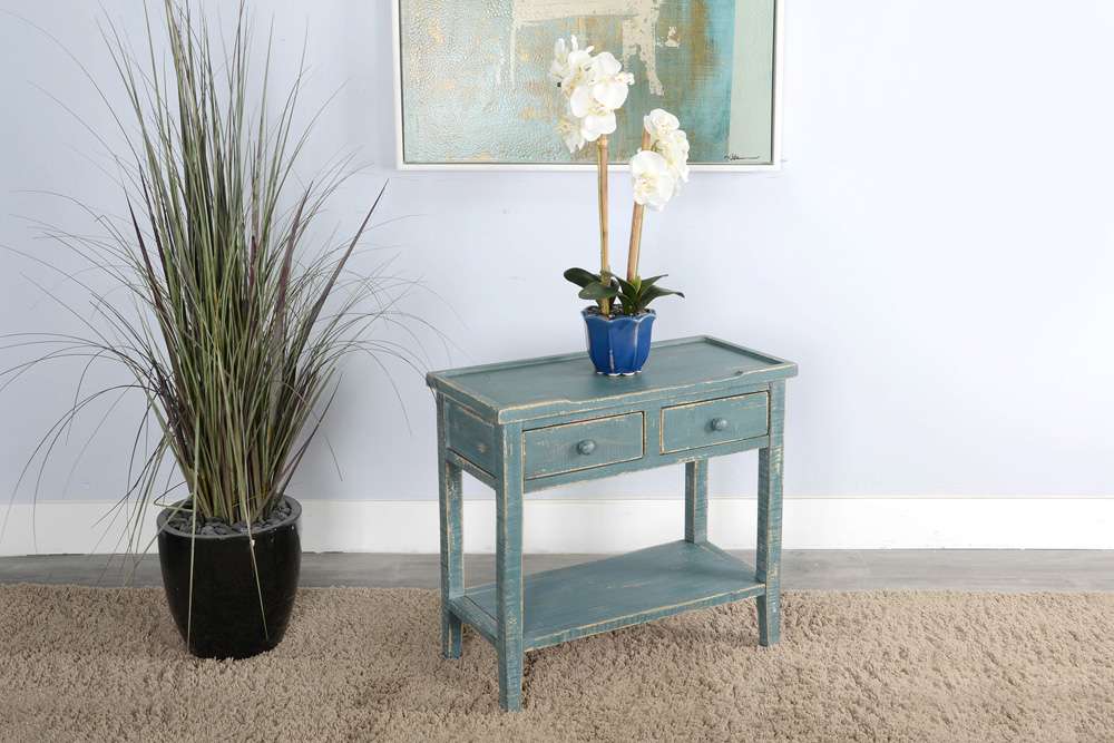 Sunny Designs - Marina -  Sea Grass Side Table - 2091SG veiw 3