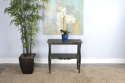 Sunny Designs - Marina -  Black Sand Side Table - 2083BS veiw 2