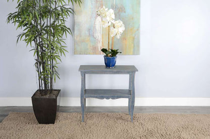 Sunny Designs - Marina -  Ocean Blue Side Table - 2083OB veiw 2