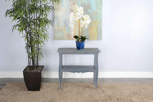 Sunny Designs - Marina -  Ocean Blue Side Table - 2083OB veiw 2