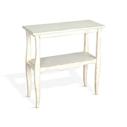 Sunny Designs - Marina -  White Sand Side Table - 2083WS veiw 1