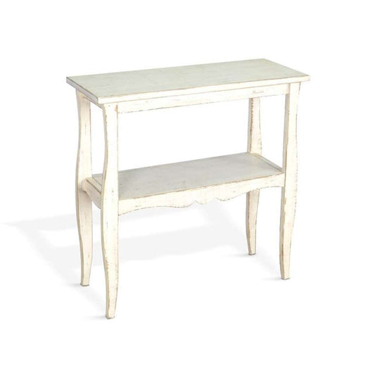 Sunny Designs - Marina -  White Sand Side Table - 2083WS veiw 1