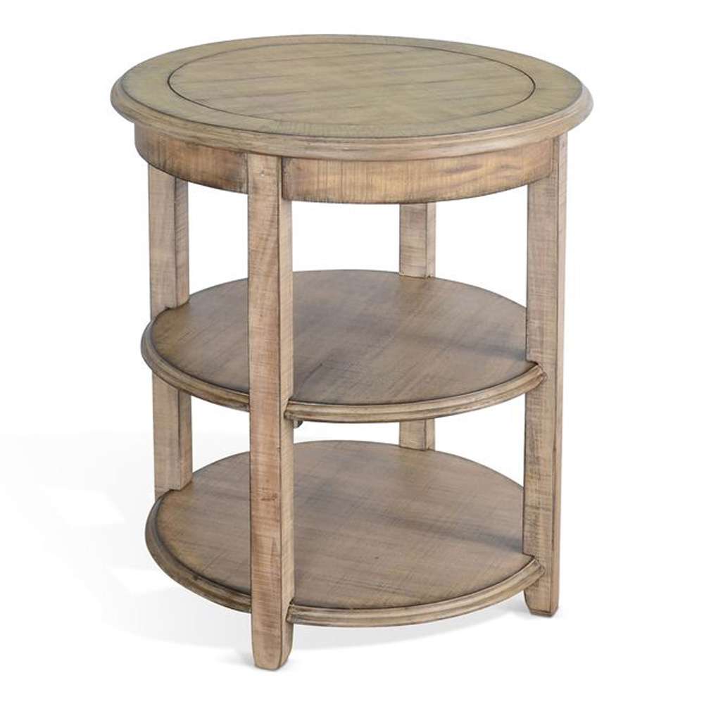 Sunny Designs - Marina -  Beach Pebble Side Table - 2085BP veiw 1