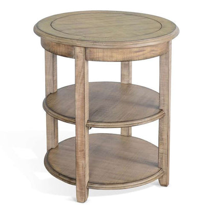 Sunny Designs - Marina -  Beach Pebble Side Table - 2085BP veiw 1