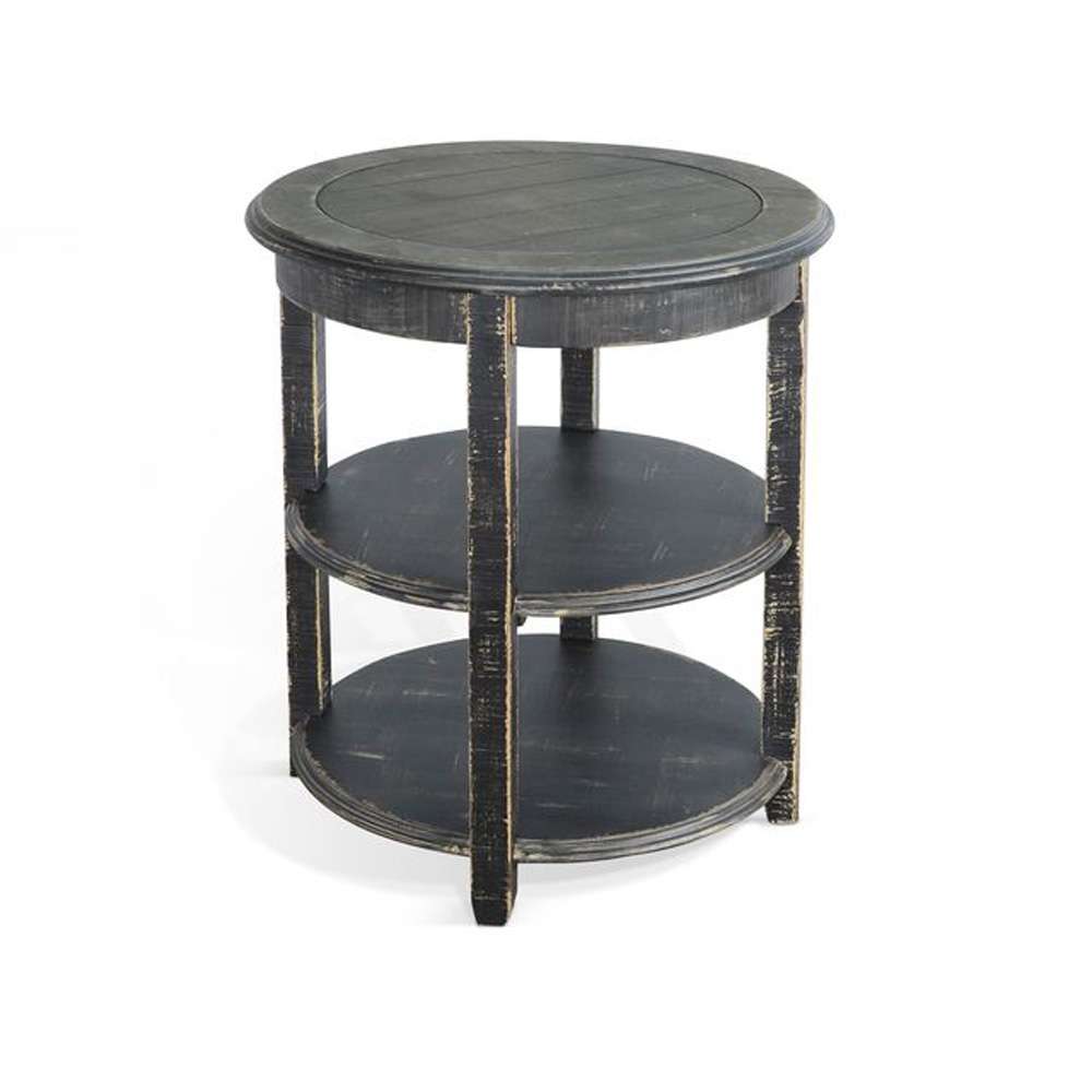 Sunny Designs - Marina -  Black Sand Side Table - 2085BS veiw 1