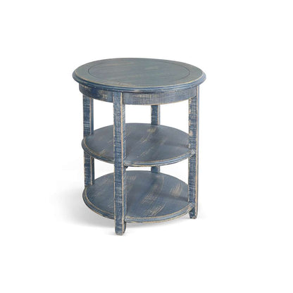 Sunny Designs - Marina -  Ocean Blue Side Table - 2085OB veiw 1