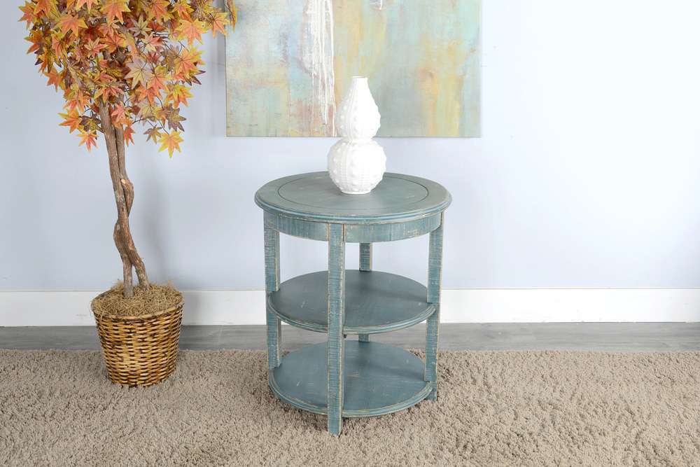 Sunny Designs - Marina -  Sea Grass Side Table - 2085SG veiw 2